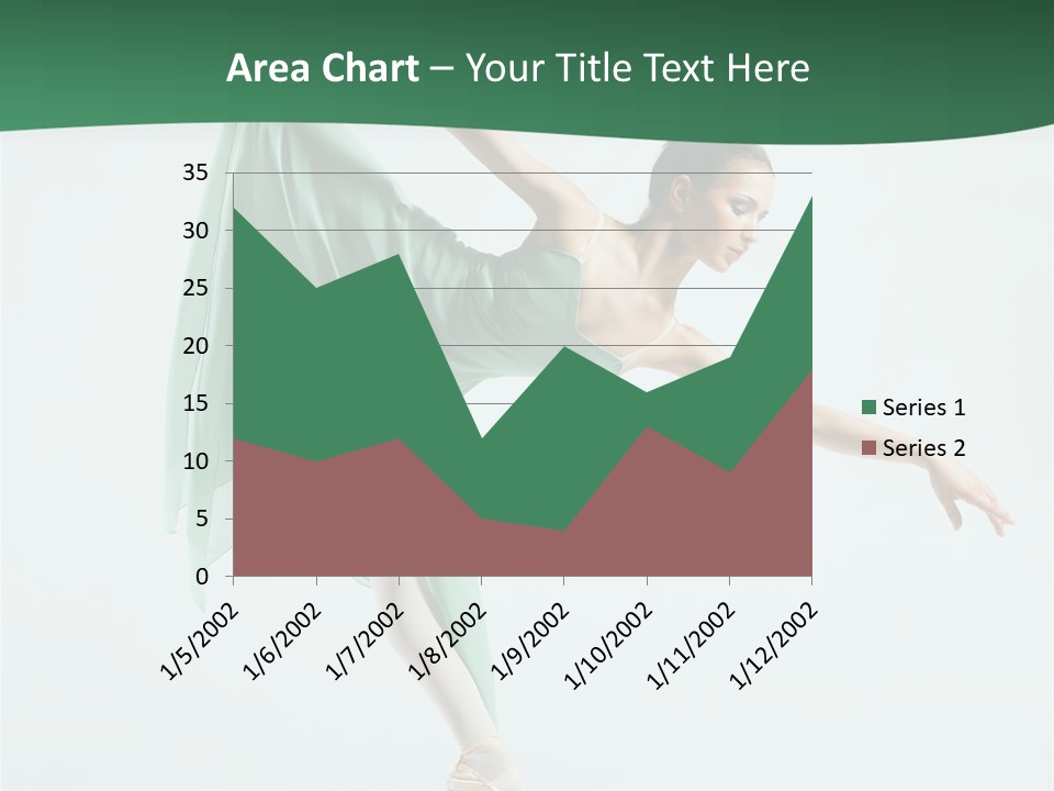 Tutu Exercise Jump PowerPoint Template