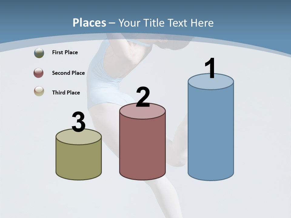 Fly Acrobat Leap PowerPoint Template