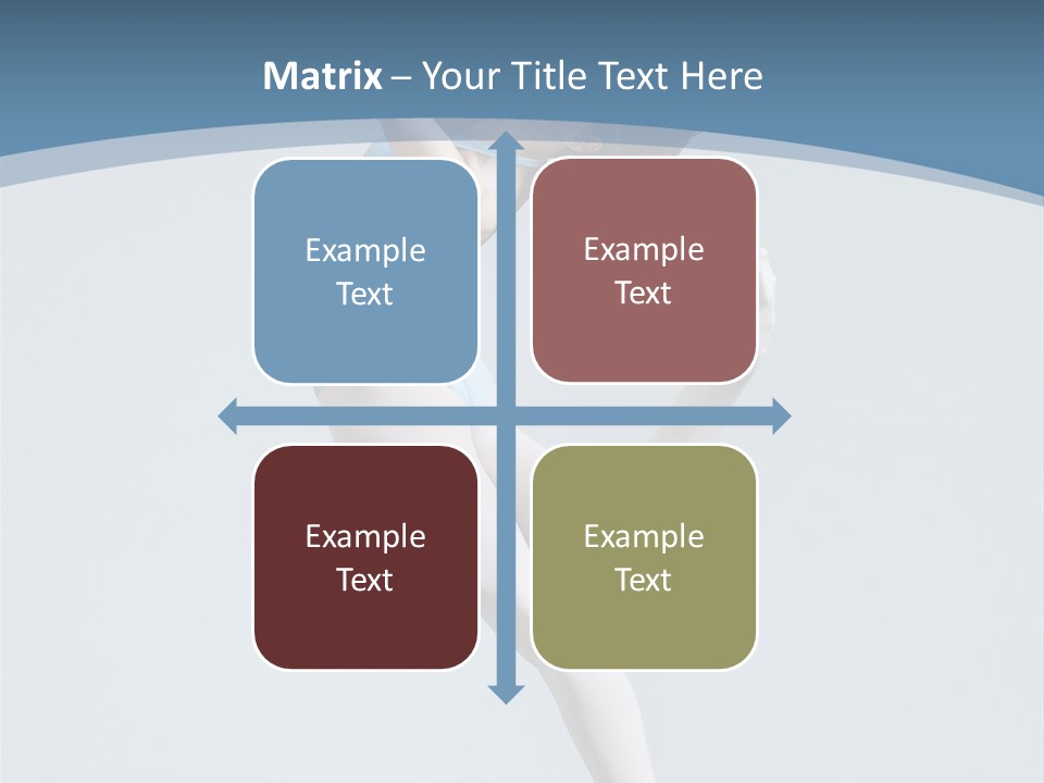 Fly Acrobat Leap PowerPoint Template