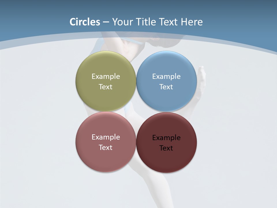 Fly Acrobat Leap PowerPoint Template