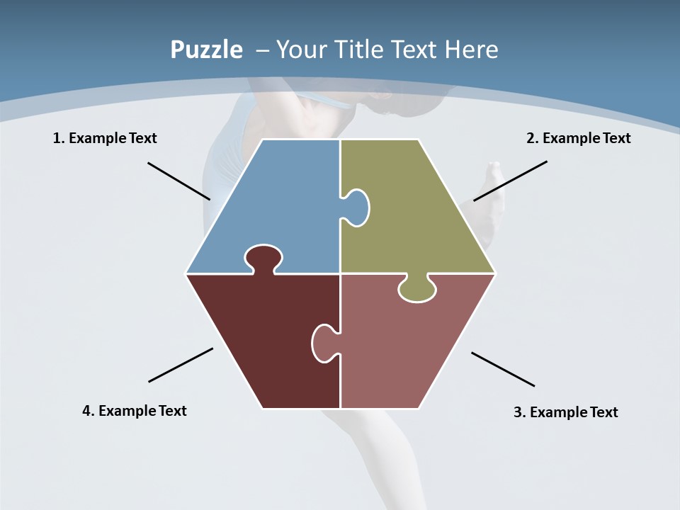 Fly Acrobat Leap PowerPoint Template