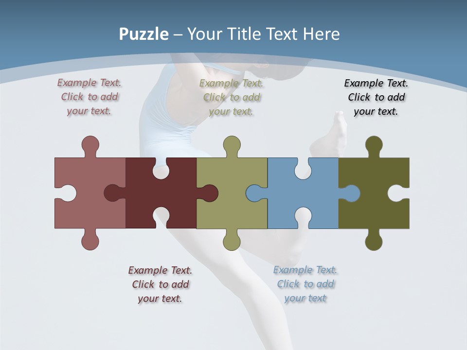 Fly Acrobat Leap PowerPoint Template