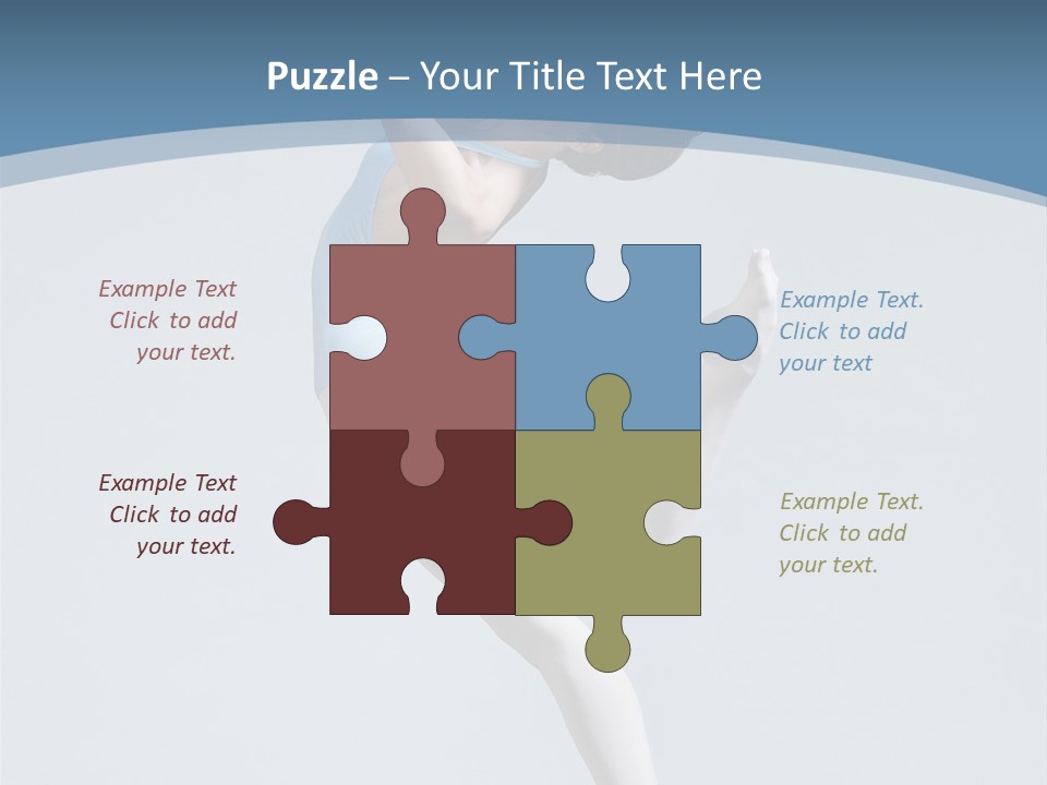 Fly Acrobat Leap PowerPoint Template