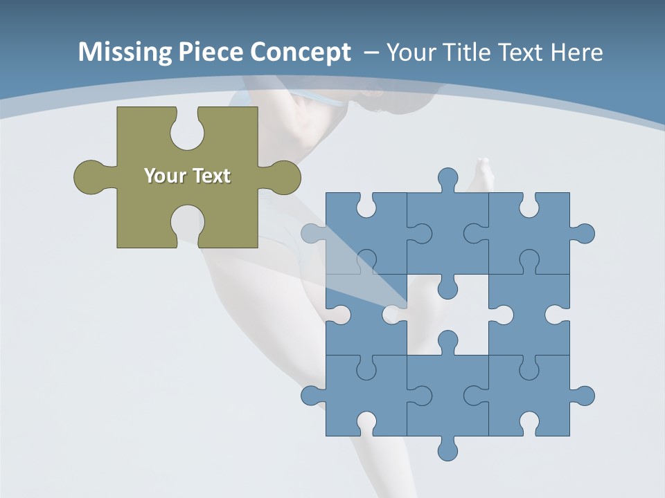 Fly Acrobat Leap PowerPoint Template