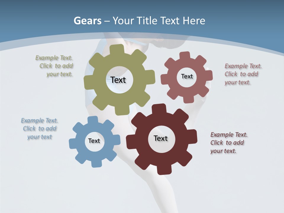 Fly Acrobat Leap PowerPoint Template