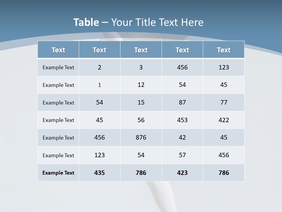 Fly Acrobat Leap PowerPoint Template