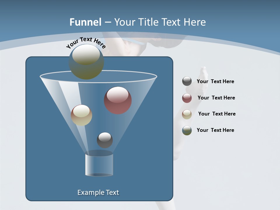 Fly Acrobat Leap PowerPoint Template