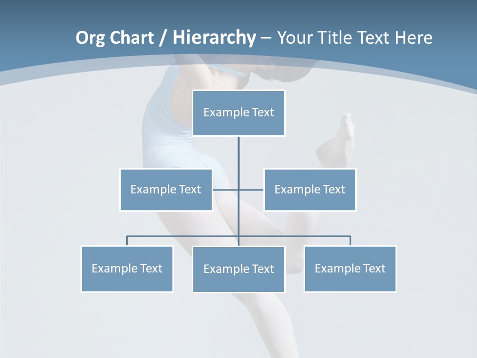 Fly Acrobat Leap PowerPoint Template