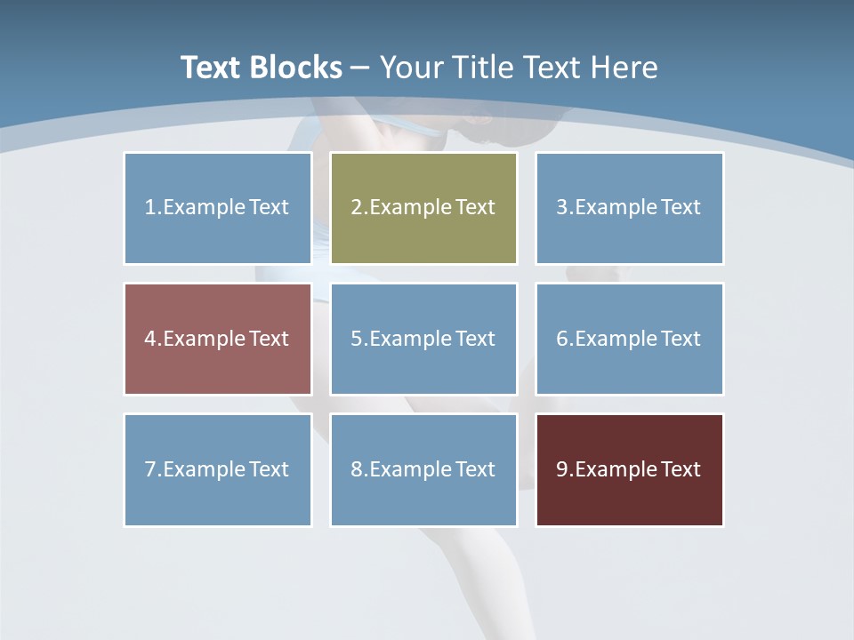 Fly Acrobat Leap PowerPoint Template