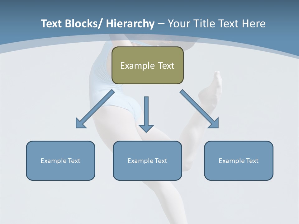 Fly Acrobat Leap PowerPoint Template