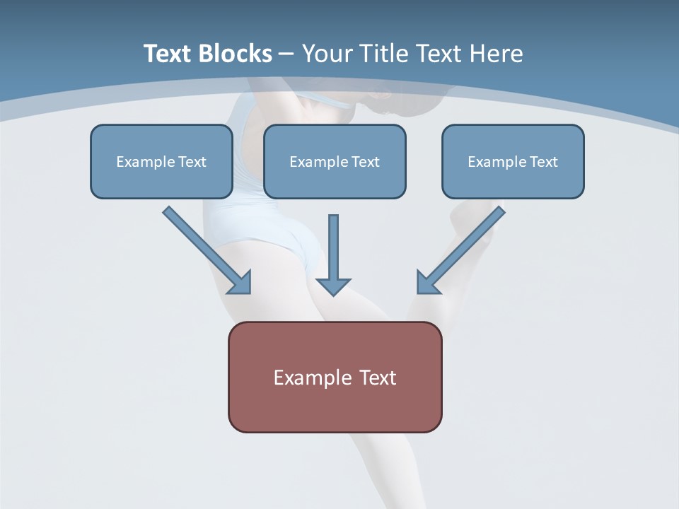 Fly Acrobat Leap PowerPoint Template