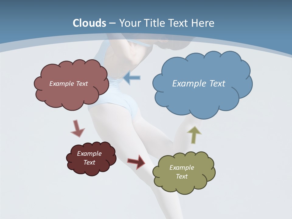 Fly Acrobat Leap PowerPoint Template