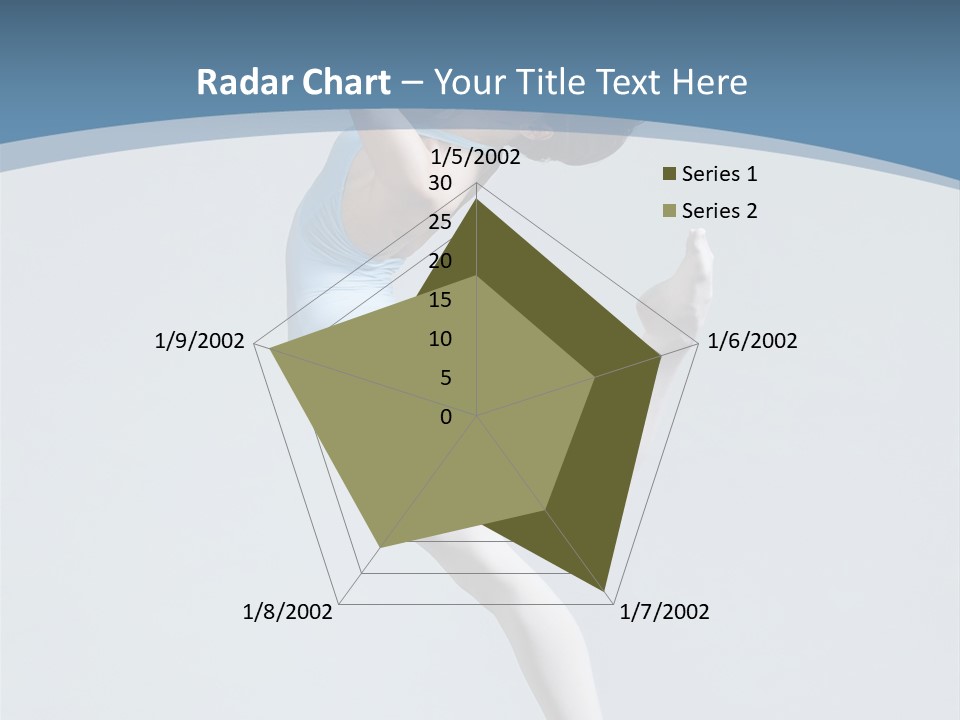 Fly Acrobat Leap PowerPoint Template