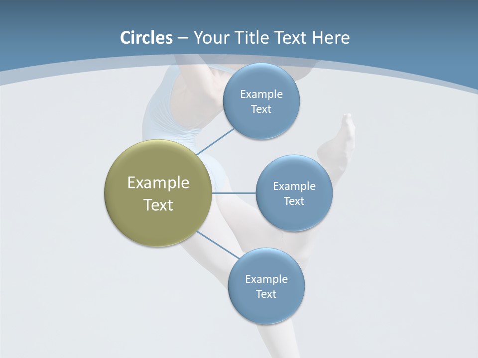 Fly Acrobat Leap PowerPoint Template