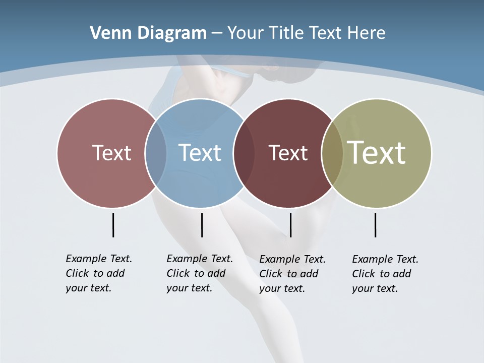 Fly Acrobat Leap PowerPoint Template