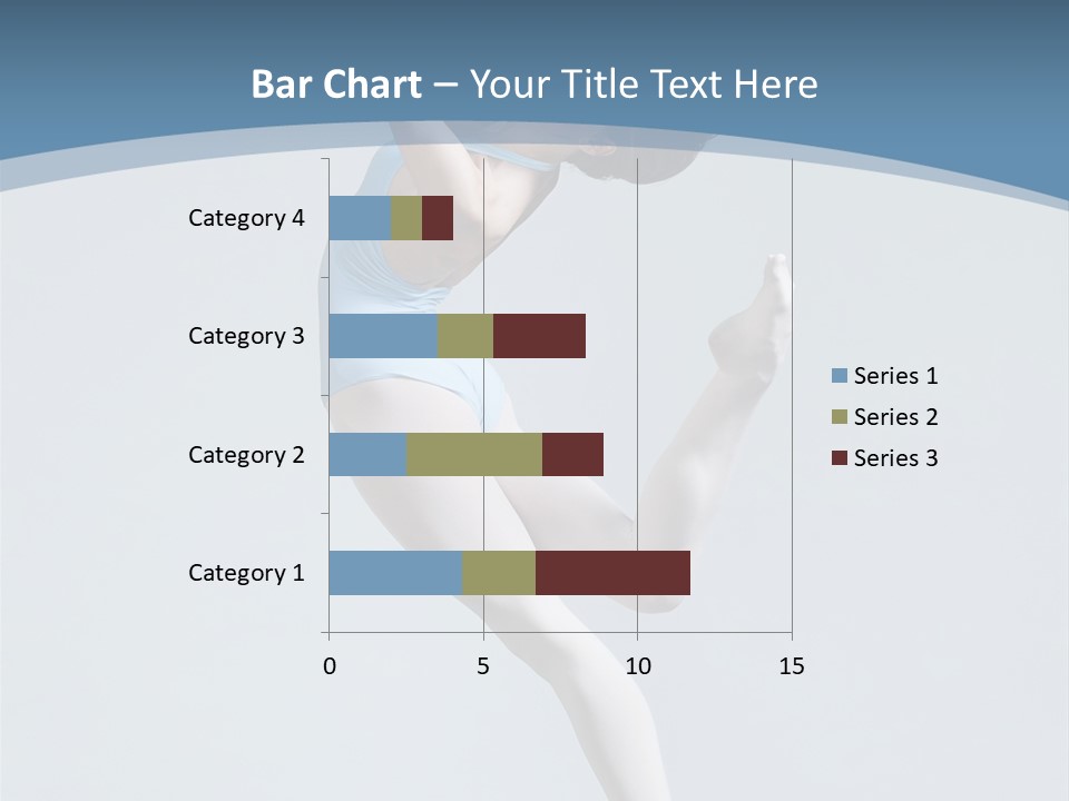 Fly Acrobat Leap PowerPoint Template