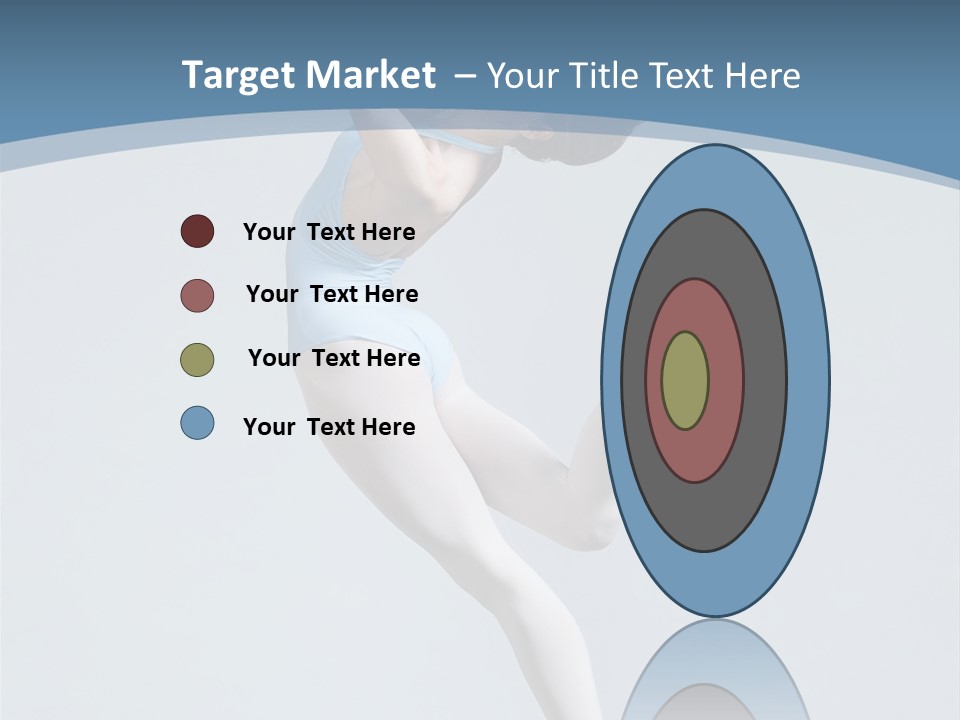 Fly Acrobat Leap PowerPoint Template