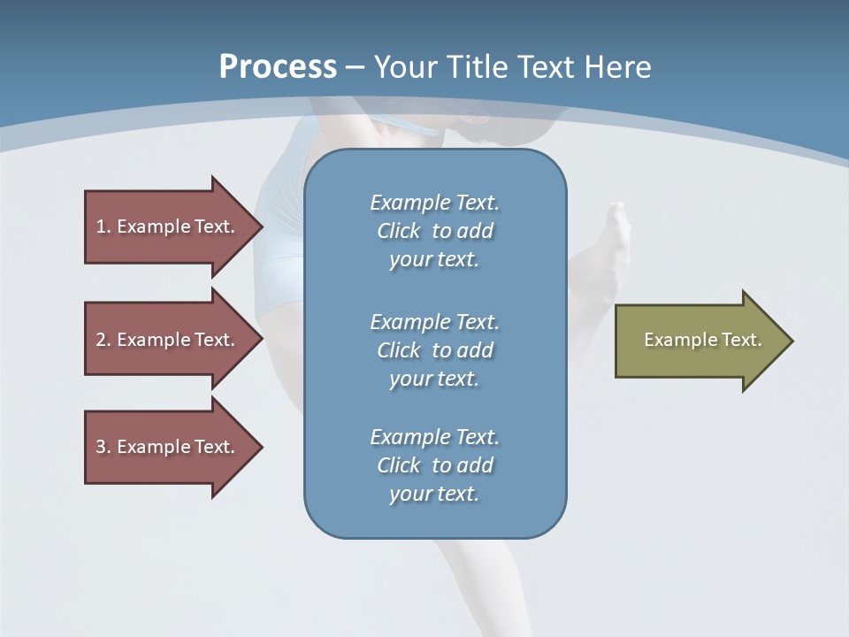 Fly Acrobat Leap PowerPoint Template
