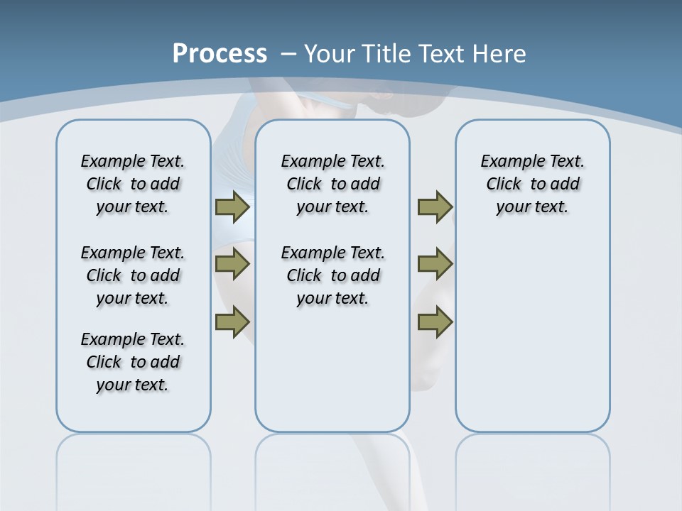 Fly Acrobat Leap PowerPoint Template