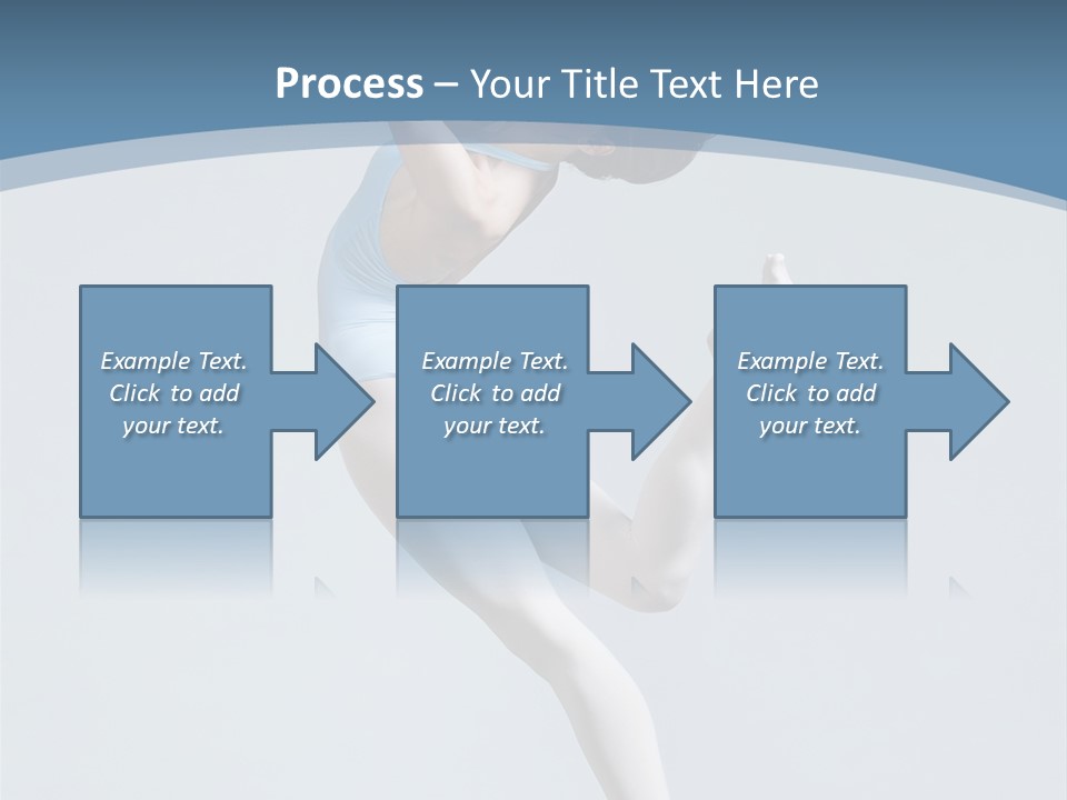 Fly Acrobat Leap PowerPoint Template