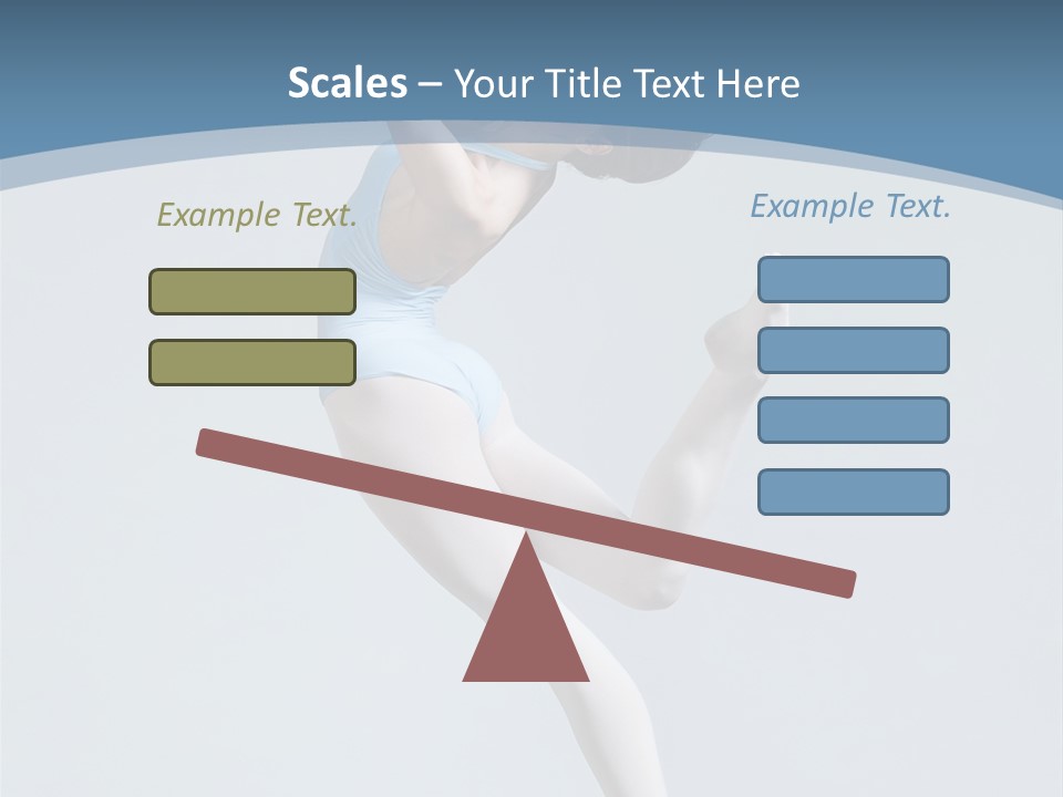 Fly Acrobat Leap PowerPoint Template