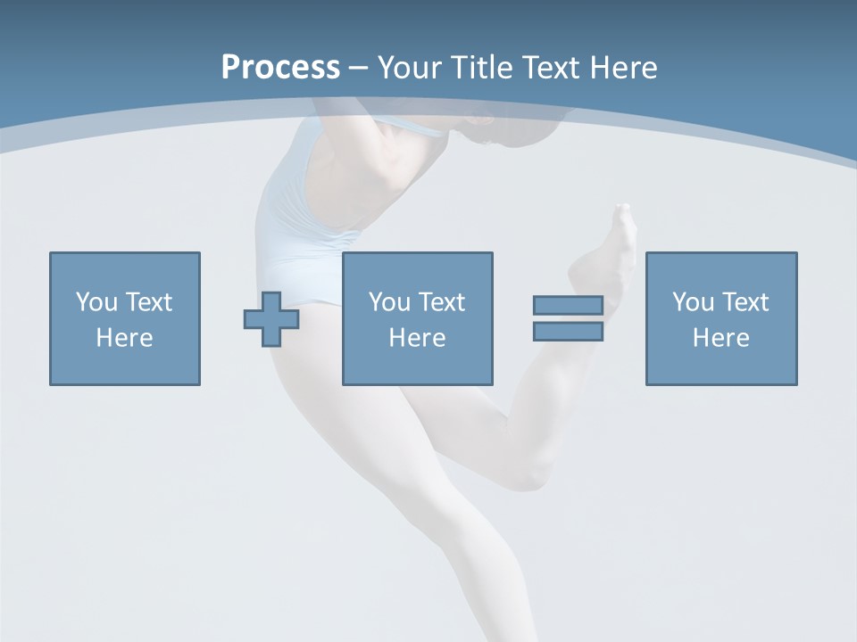 Fly Acrobat Leap PowerPoint Template