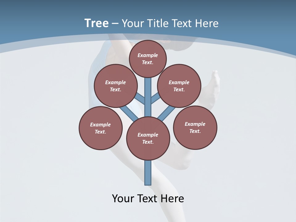 Fly Acrobat Leap PowerPoint Template