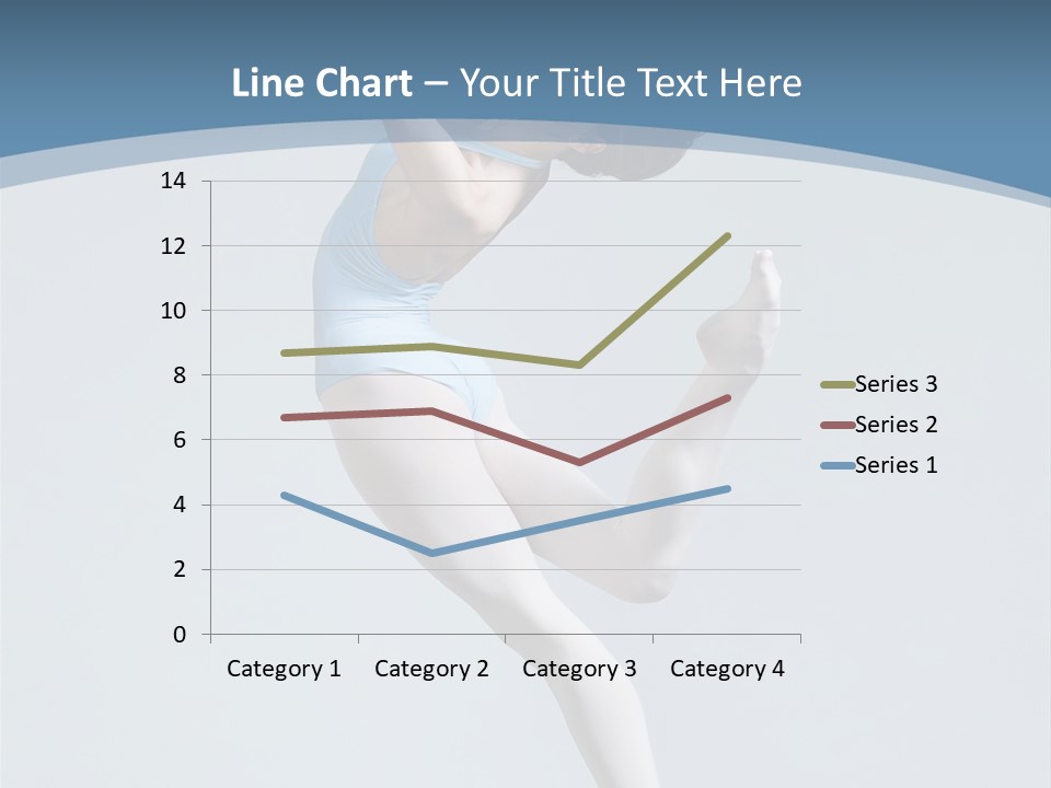 Fly Acrobat Leap PowerPoint Template