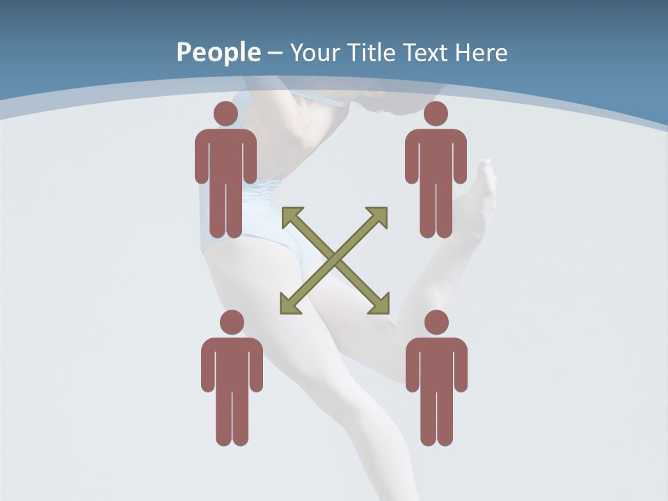 Fly Acrobat Leap PowerPoint Template