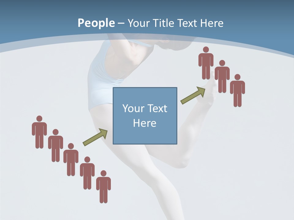 Fly Acrobat Leap PowerPoint Template