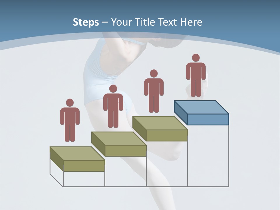 Fly Acrobat Leap PowerPoint Template
