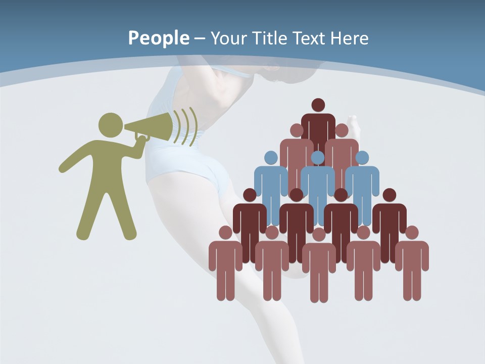 Fly Acrobat Leap PowerPoint Template