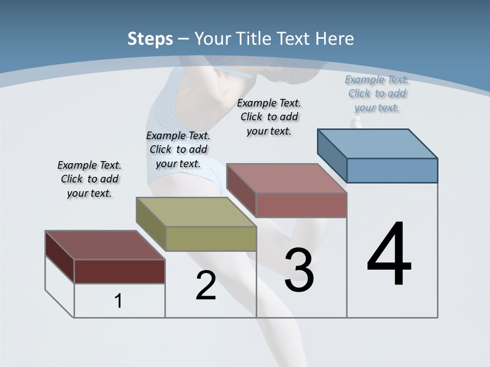 Fly Acrobat Leap PowerPoint Template