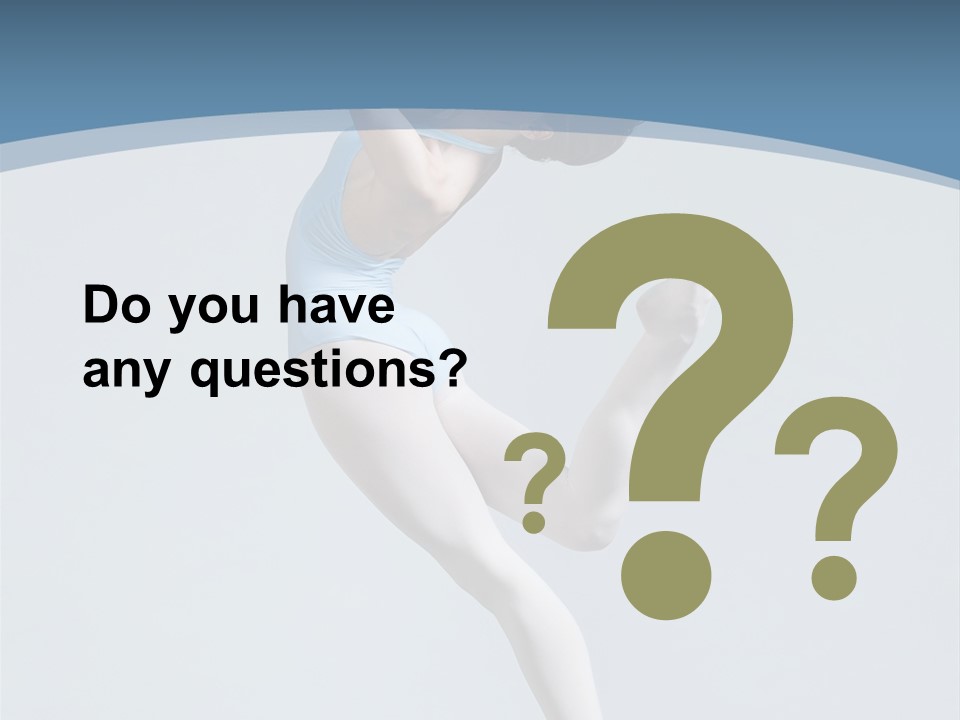 Fly Acrobat Leap PowerPoint Template