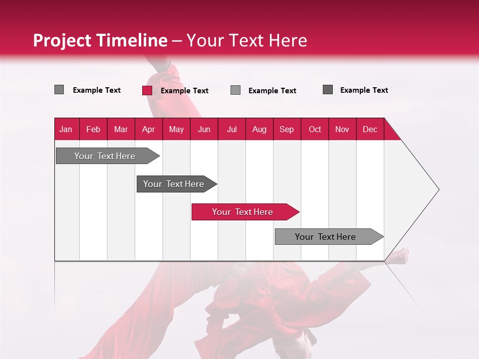 Fly Karate Training PowerPoint Template