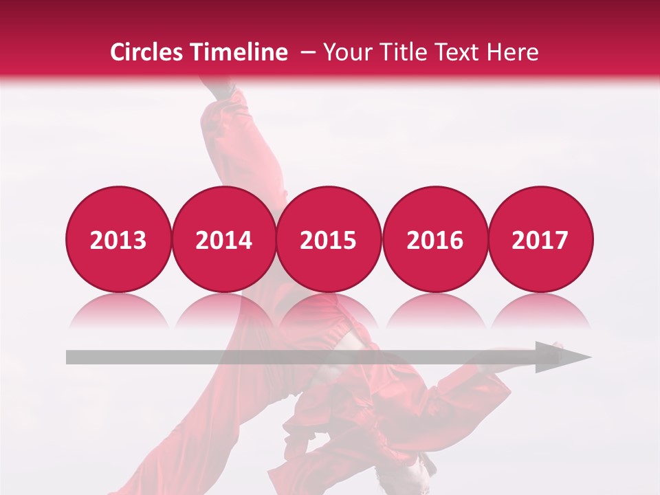 Fly Karate Training PowerPoint Template