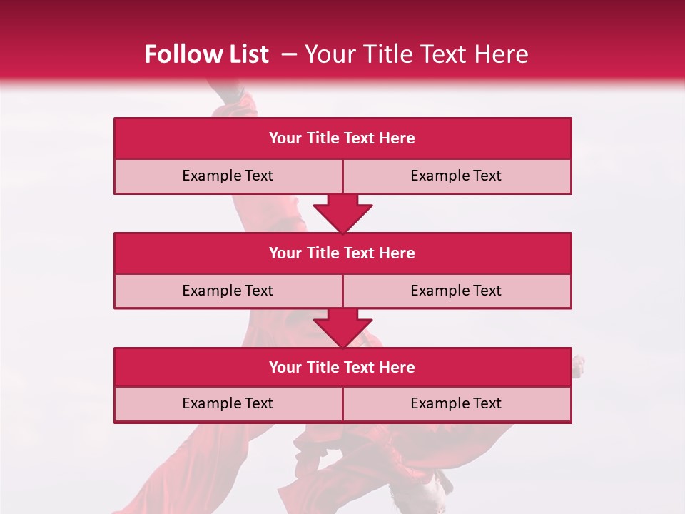 Fly Karate Training PowerPoint Template