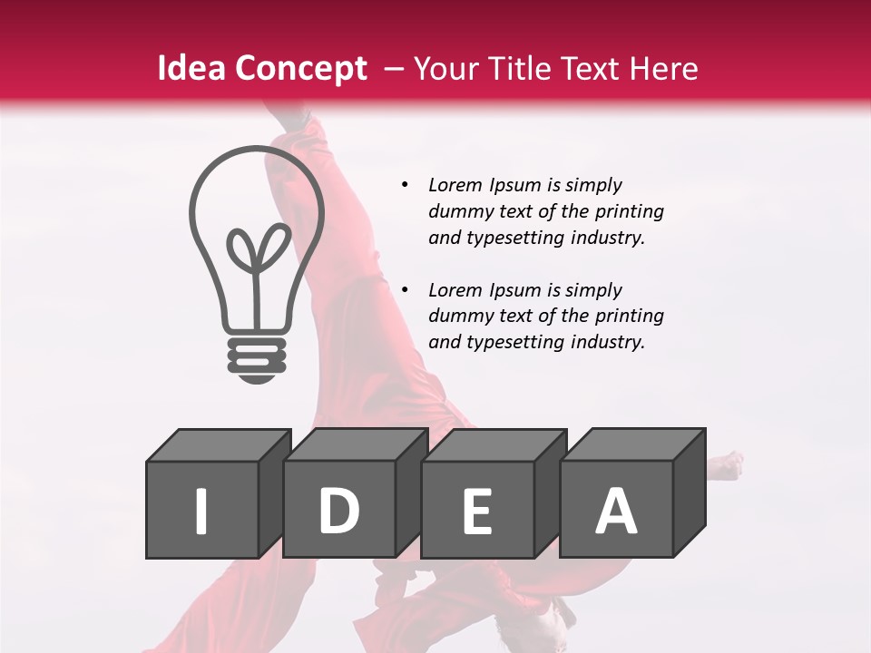 Fly Karate Training PowerPoint Template