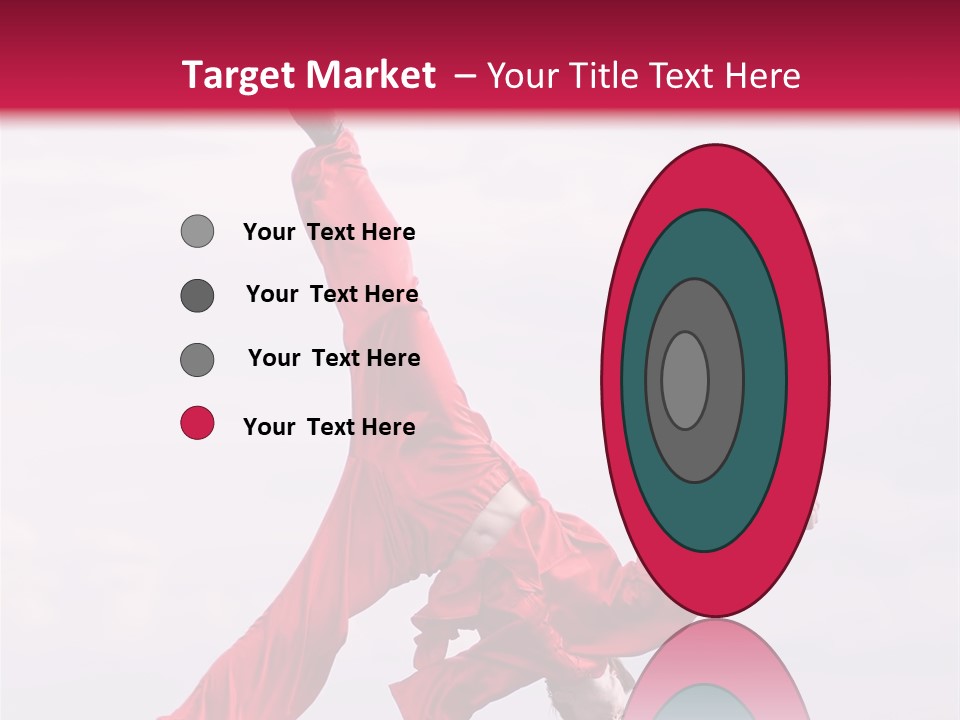 Fly Karate Training PowerPoint Template