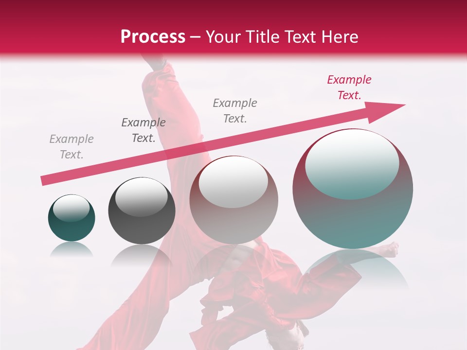 Fly Karate Training PowerPoint Template