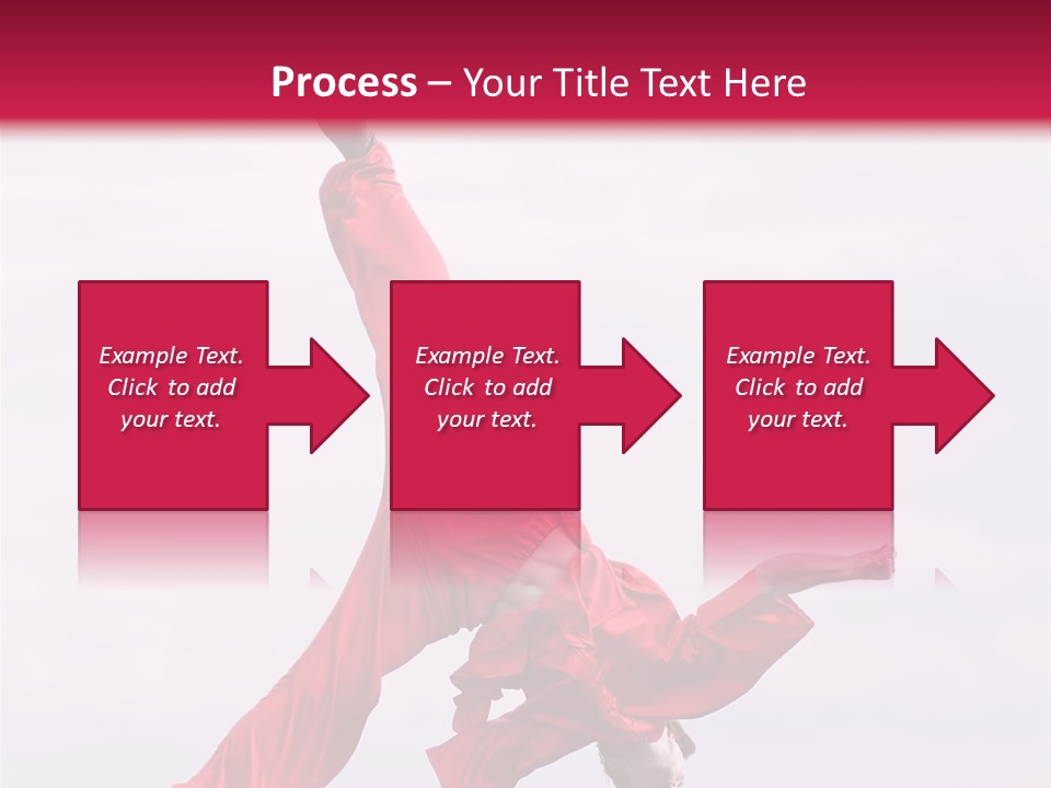 Fly Karate Training PowerPoint Template
