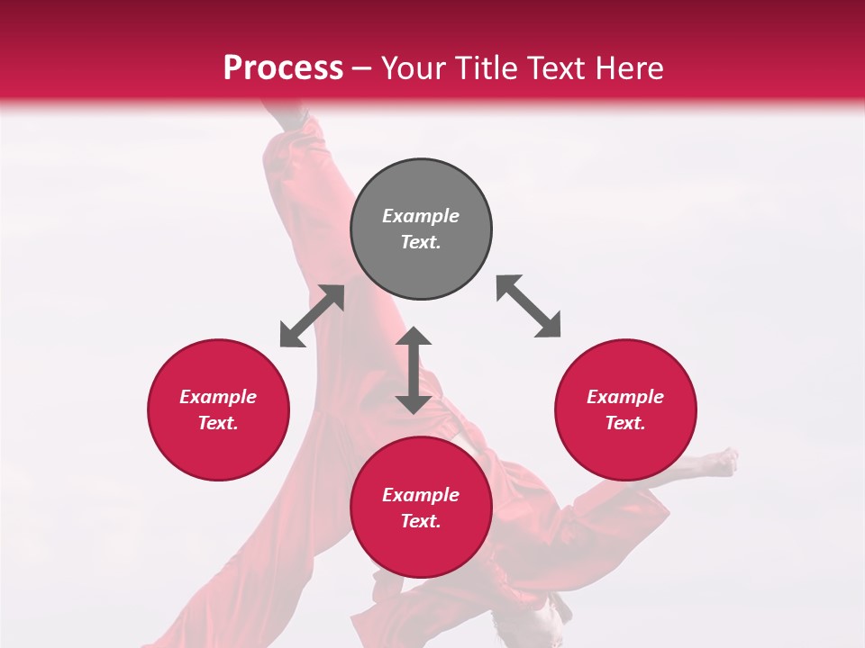 Fly Karate Training PowerPoint Template