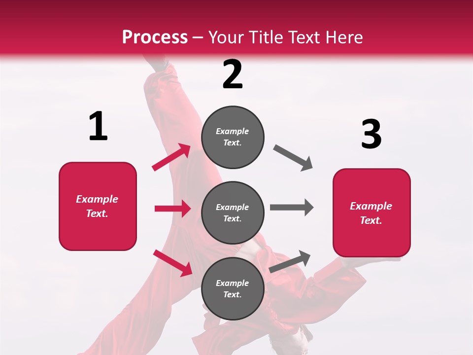 Fly Karate Training PowerPoint Template
