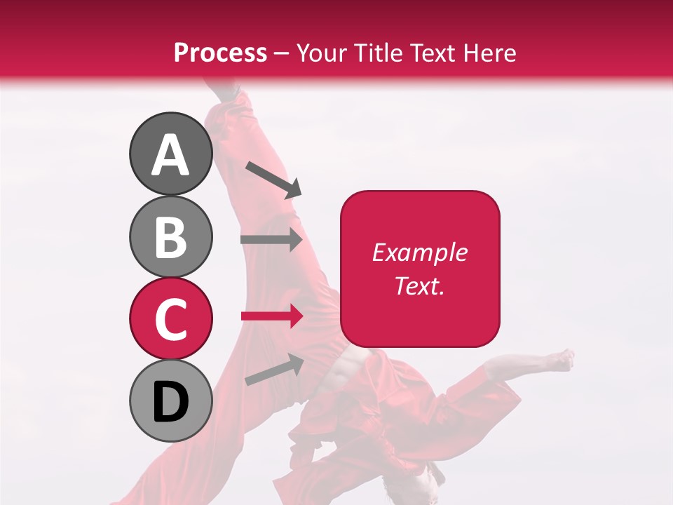 Fly Karate Training PowerPoint Template