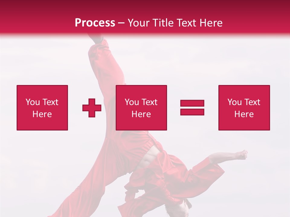 Fly Karate Training PowerPoint Template