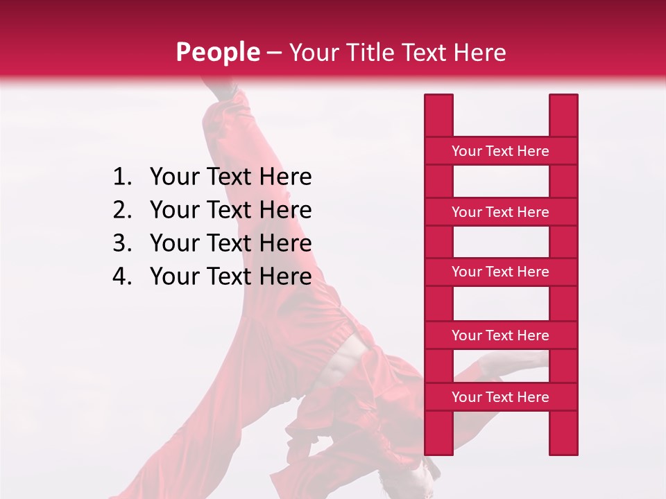 Fly Karate Training PowerPoint Template