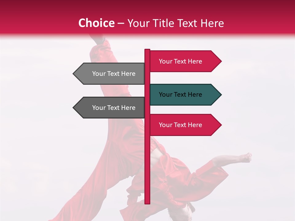 Fly Karate Training PowerPoint Template