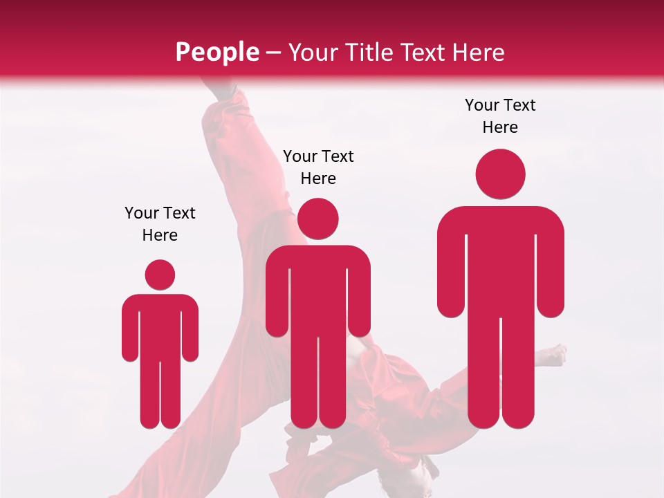 Fly Karate Training PowerPoint Template