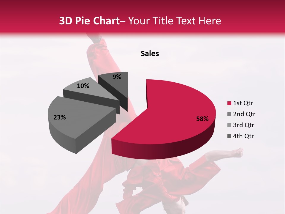 Fly Karate Training PowerPoint Template