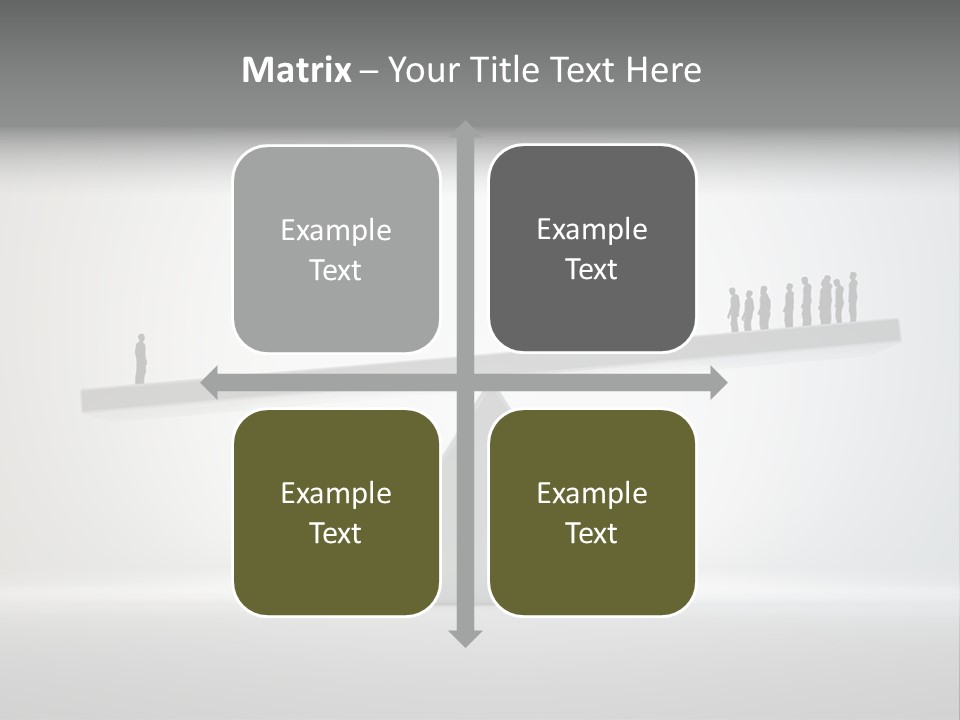 Organization Solution Difference PowerPoint Template